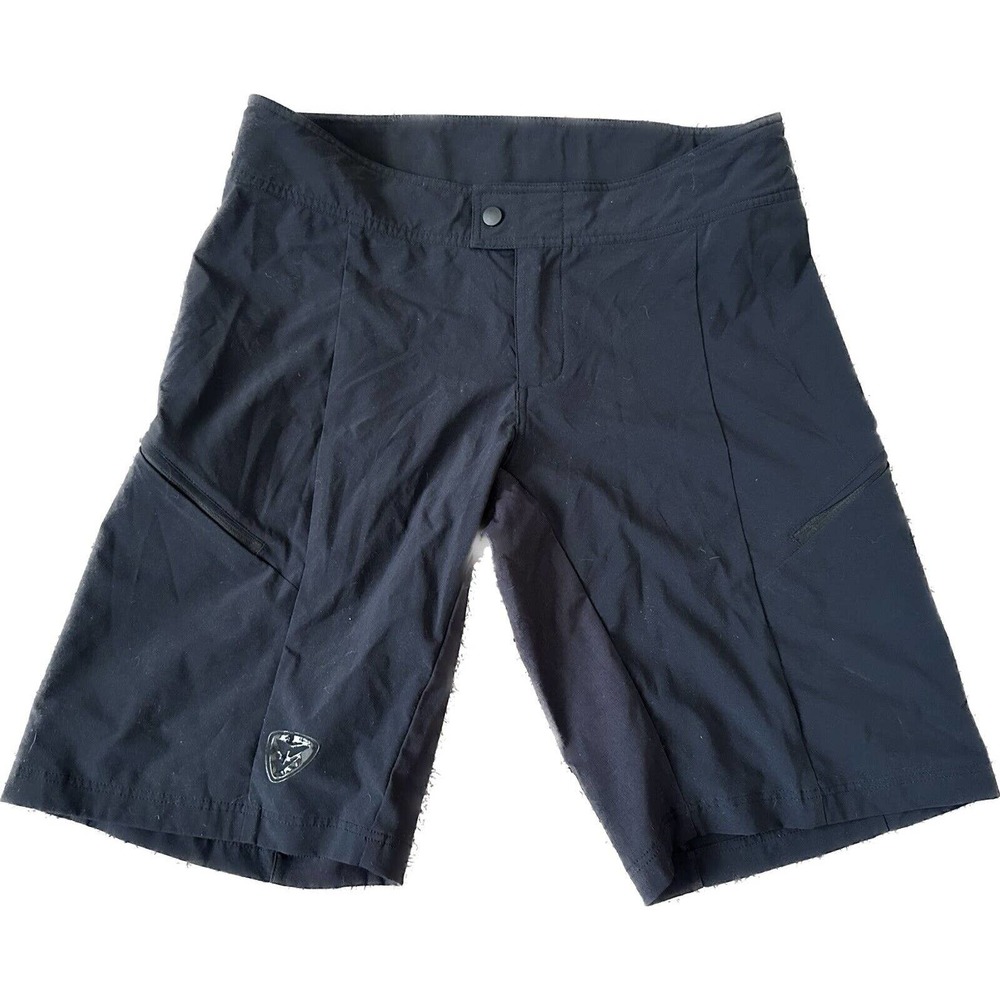 Cuore Black Baggy Cycling Large +2 Length Shorts